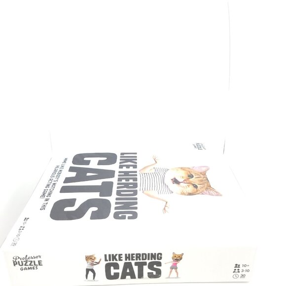 Like Herding Cats Board Game Professor Puzzle Ages 10+ New Sealed - Picture 7 of 9